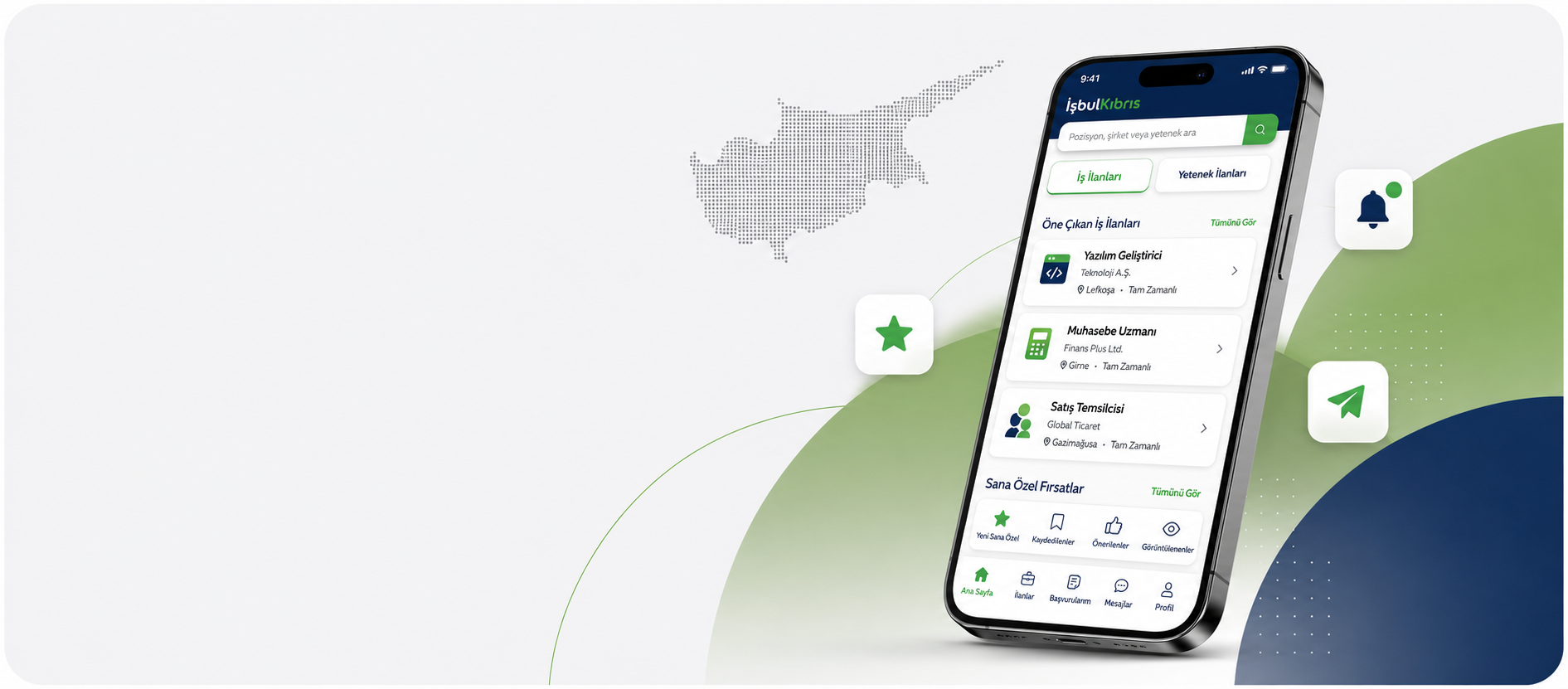 İşbul Kıbrıs mobil uygulama